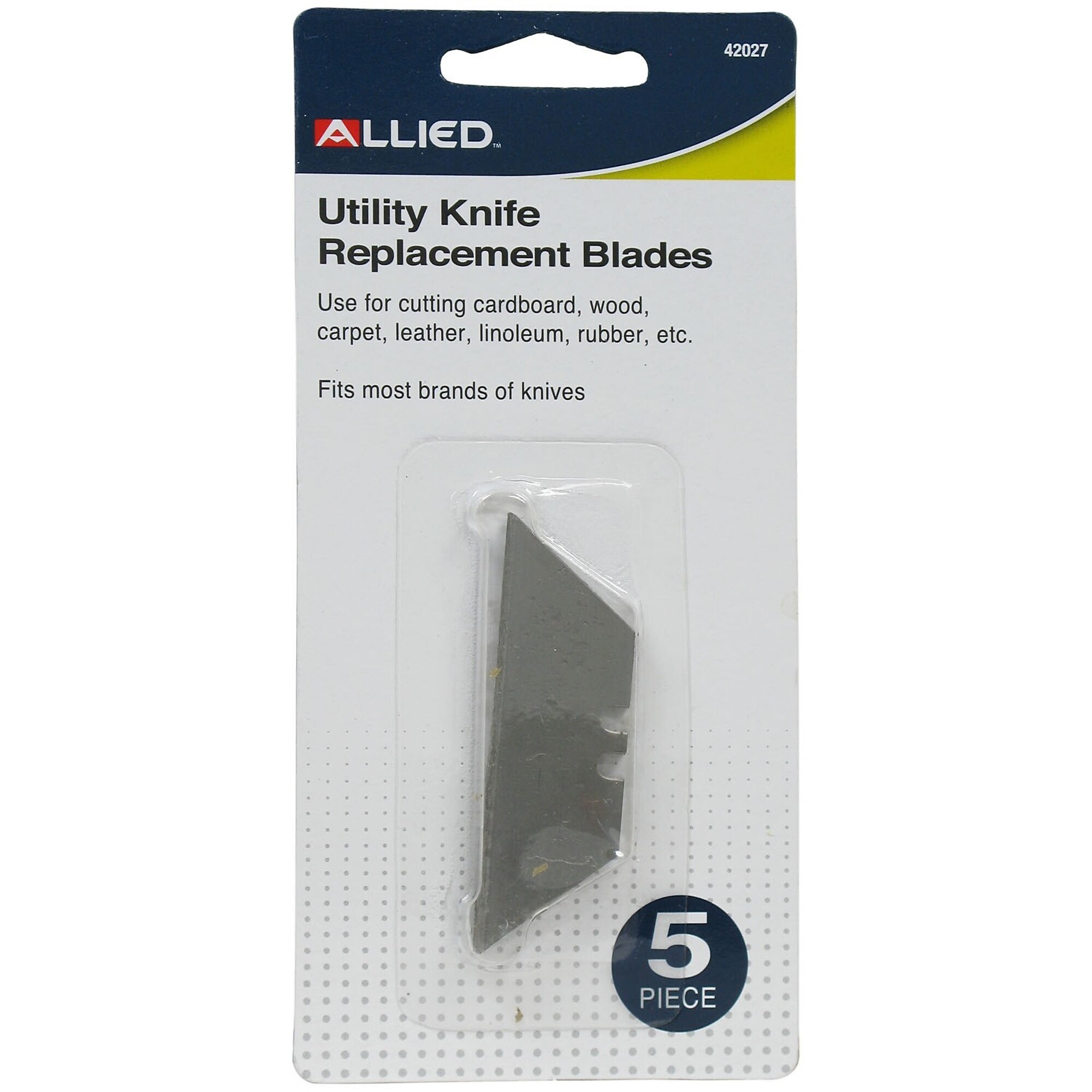 Allied International Replacement Blades — 5 Pcs, Model# 42027